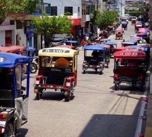 Mototaxis in Yurimaguas