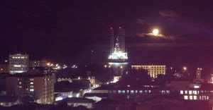 Moonrise, Punta Arenas